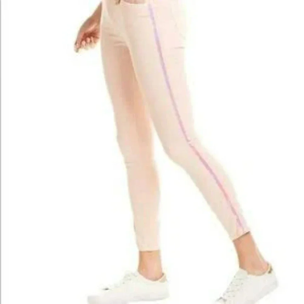 Skinnygirl Sarah Skinnny Ankle Jeans Size 28/6 Peach Silk Wash